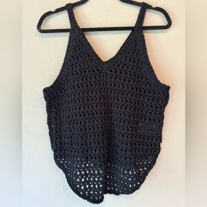 Free People Crochet Tank Top